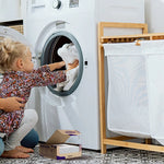 Fragrance-Free Laundry Detergent Sheets – Eco-Friendly, Plastic-Free Laundry Strips for Sensitive Skin | 32 Loads