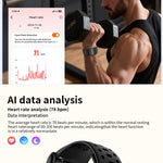 ⌚ Fitness Tracker Band – LIGE AI Health Monitor Smart Wristband with Heart Rate, Sleep Tracking & 170+ Sports Modes
