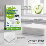 Eco Dishwasher Sheets – Phosphate-Free & Chlorine-Free Scented Dishwashing Strips | 30 Sheets