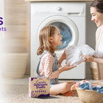 Fragrance-Free Laundry Detergent Sheets – Eco-Friendly, Plastic-Free Laundry Strips for Sensitive Skin | 32 Loads
