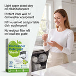 Eco Dishwasher Sheets – Phosphate-Free & Chlorine-Free Scented Dishwashing Strips | 30 Sheets