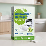 Eco Dishwasher Sheets – Phosphate-Free & Chlorine-Free Scented Dishwashing Strips | 30 Sheets