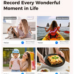 👓 AI Smart Glasses with 4K Camera & Real-Time Translation – 32GB Wearable AI Glasses for Smarter Communication & Everyday Capture