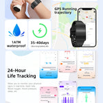 ⌚ Fitness Tracker Band – LIGE AI Health Monitor Smart Wristband with Heart Rate, Sleep Tracking & 170+ Sports Modes