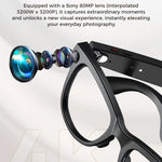 👓 AI Smart Glasses with 4K Camera & Real-Time Translation – 32GB Wearable AI Glasses for Smarter Communication & Everyday Capture