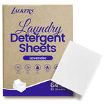 Fragrance-Free Laundry Detergent Sheets – Eco-Friendly, Plastic-Free Laundry Strips for Sensitive Skin | 32 Loads