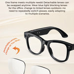 👓 AI Smart Glasses with 4K Camera & Real-Time Translation – 32GB Wearable AI Glasses for Smarter Communication & Everyday Capture