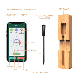 smart meat thermometer app