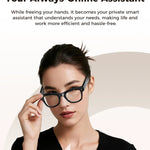 👓 AI Smart Glasses with 4K Camera & Real-Time Translation – 32GB Wearable AI Glasses for Smarter Communication & Everyday Capture