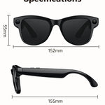 👓 AI Smart Glasses with 4K Camera & Real-Time Translation – 32GB Wearable AI Glasses for Smarter Communication & Everyday Capture