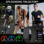⌚ Fitness Tracker Band – LIGE AI Health Monitor Smart Wristband with Heart Rate, Sleep Tracking & 170+ Sports Modes