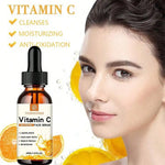 Brightening facial essence with Vitamin C and botanical extracts
