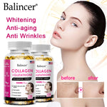 Balancer collagen capsules formulated to support skin elasticity, joint mobility, and healthy aging with grass-fed collagen and vitamin C.