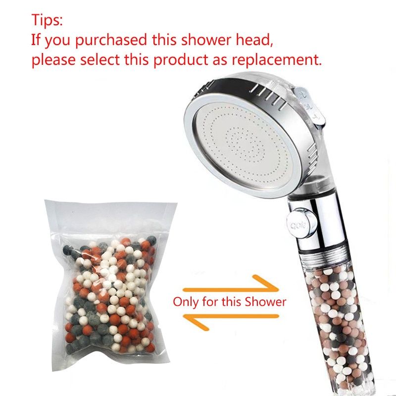 3 Modes adjustable high-pressure filtered shower head with chlorine filter, stainless steel micro-hole panel, and eco-friendly water-saving design. Ideal for hard water treatment and sensitive skin, promoting healthier hair and skin.