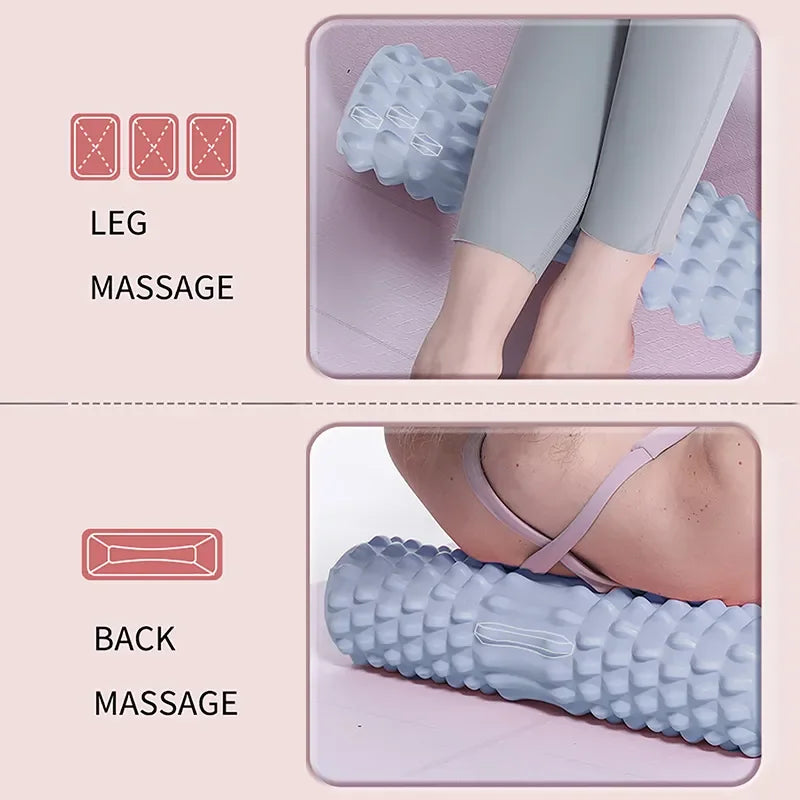 High-density foam rollers for exercise, ideal for muscle massage, back pain relief, and muscle recovery in legs and arms, durable and effective for workout routines.