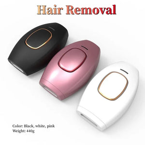 Close-up of IPL Laser Hair Removal Device for safe and painless at-home hair removal on face, body, and bikini area. Featuring adjustable intensity levels and advanced UV protection for smooth, hair-free skin.