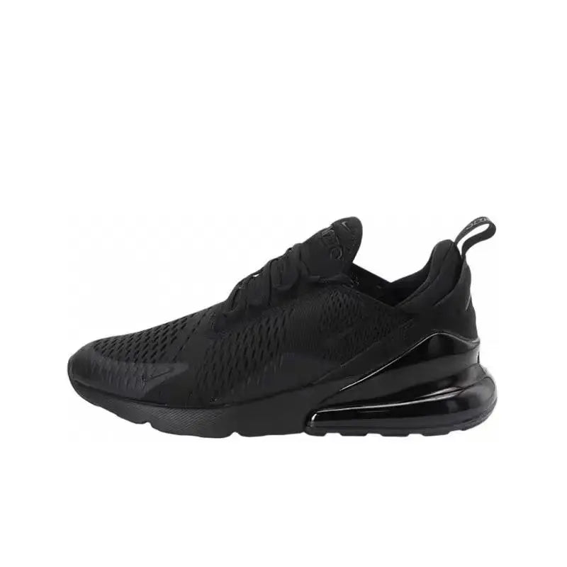 Nike Air Max 270 Black & White – Breathable Mesh Running Shoes with Air Cushioning, Shock Absorption & Non-Slip Grip for Men & Women – Stylish, lightweight, and durable sneakers designed for all-day comfort, training, and casual wear. Perfect for running, gym workouts, and streetwear fashion. 🏃‍♂️👟 #NikeAirMax