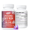 YST Liposomal Saffron Supplement – 88.5mg high-absorption saffron extract capsules for mood support, appetite control, and antioxidant benefits – vegan, non-GMO, 60 vegetarian capsules in advanced bioavailable formula.