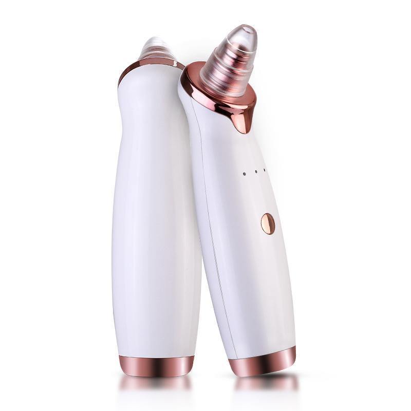 DermaVacuum™ Facial Pore Cleanser - Deep Pore Cleanser and Blackhead Remover with Micro-Suction Technology for Smooth, Clear Skin. Includes 5 Replaceable Suction Heads, Microdermabrasion Tip for Exfoliation, and Adjustable Suction Levels for All Skin Types. Perfect for Home Skincare Routine to Reduce Pores, Remove Blackheads, and Enhance Serum Absorption.