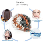 3 Modes adjustable high-pressure filtered shower head with chlorine filter, stainless steel micro-hole panel, and eco-friendly water-saving design. Ideal for hard water treatment and sensitive skin, promoting healthier hair and skin.