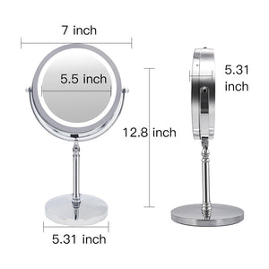 10X Magnifying Makeup Mirror With Lights