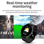 LIGE Smart Watch for Men and Women with HD touchscreen, fitness tracking, heart rate monitor, blood pressure and sleep monitoring, Bluetooth 5.0 connectivity, and long-lasting battery. Perfect for cardio, sports, and daily wellness tracking. Compatible with iOS and Android for real-time notifications.