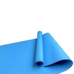 Eco-friendly non-slip yoga mat made from recyclable TPE material, featuring a 6 mm cushioned surface for joint support. Ideal for hot yoga, vinyasa, Pilates, meditation, and general workouts. Comes with a lightweight black carry bag for easy transport.